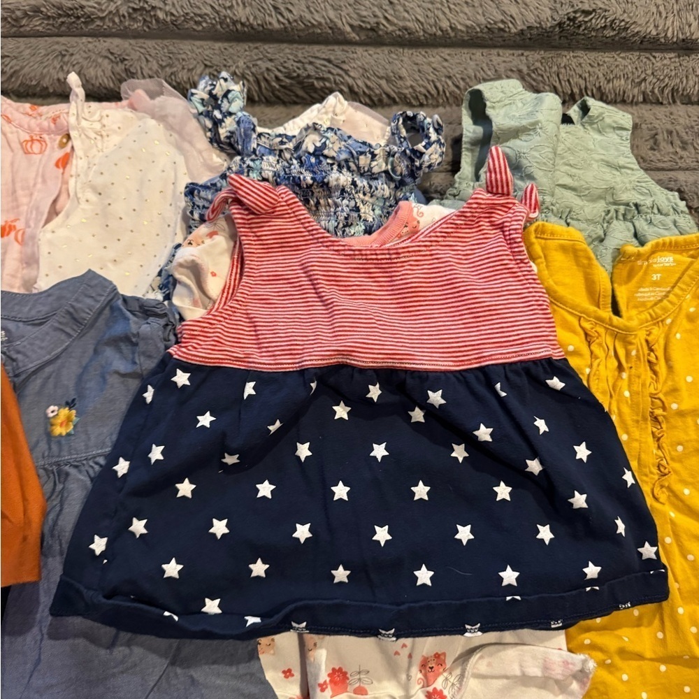 Bundle of Girls Dresses Range 3 Months to 3T - Picture 4 of 14